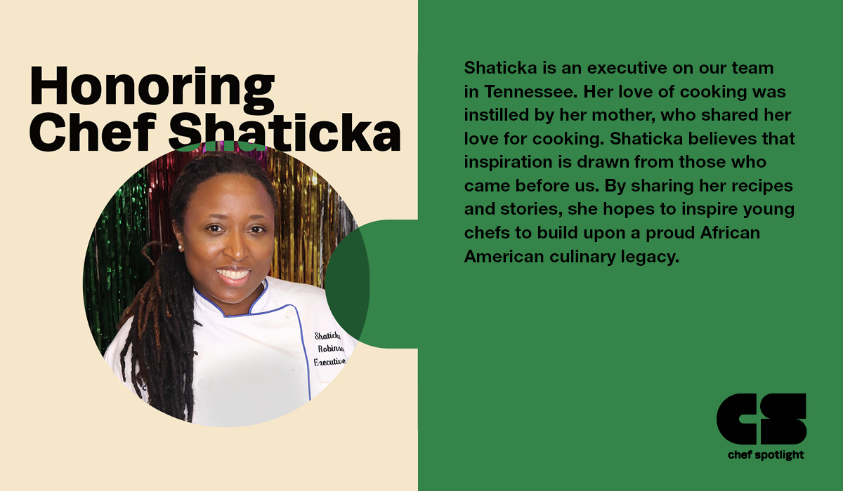 Honoring Chef Shaticka